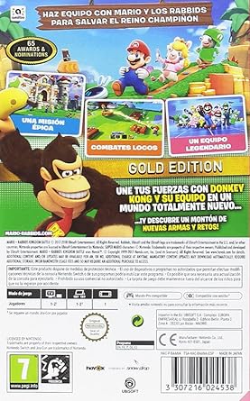 Mario Rabbids Kingdom Battle Gold Edition Nintendo Switch Non-US Version 2 Mario Rabbids Kingdom Battle Gold Edition Nintendo Switch Non-US Version - Image 2