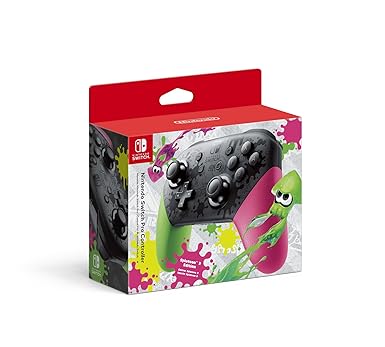 Nintendo Switch Pro Controller Splatoon 2 Edition Renewed Deal Nintendo Switch Pro Controller Splatoon 2 Edition Renewed Deal