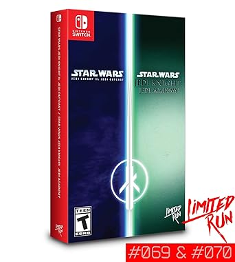 Star Wars Jedi Knight II Jedi Outcast Jedi Academy Limited Run Nintendo Switch Star Wars Jedi Knight II Jedi Outcast Jedi Academy Limited Run Nintendo Switch