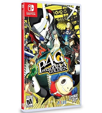 Persona 4 Golden Limited Run Games Foil Cover Edition for Switch 2 Persona 4 Golden Limited Run Games Foil Cover Edition for Switch - Image 2