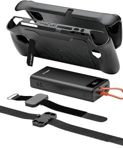 JSAUX ModCase for ROG Ally with 20000mAh Power Bank and Accessories JSAUX ModCase for ROG Ally with 20000mAh Power Bank and Accessories