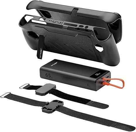JSAUX ModCase for ROG Ally with 20000mAh Power Bank and Accessories JSAUX ModCase for ROG Ally with 20000mAh Power Bank and Accessories