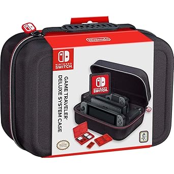 Nintendo Switch Carrying Case Deluxe Travel System with Joy-Con Cutouts Nintendo Switch Carrying Case Deluxe Travel System with Joy-Con Cutouts