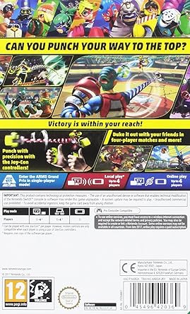 ARMS Game for Nintendo Switch | Exciting Multiplayer Battle Action 2 ARMS Game for Nintendo Switch | Exciting Multiplayer Battle Action - Image 2