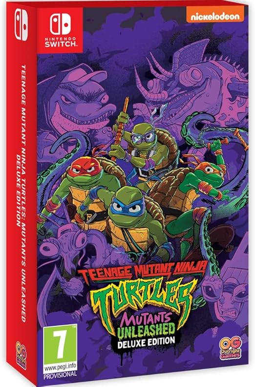 Teenage Mutant Ninja Turtles Mutants Unleashed Deluxe Edition Switch Teenage Mutant Ninja Turtles Mutants Unleashed Deluxe Edition Switch