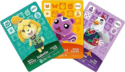 Animal Crossing Amiibo Cards Series 1-4 Pack of 12 Cards 2 Animal Crossing Amiibo Cards Series 1-4 Pack of 12 Cards - Image 2