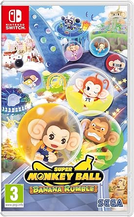 Super Monkey Ball Banana Rumble for NSW UK PAL Compatible Game Super Monkey Ball Banana Rumble for NSW UK PAL Compatible Game