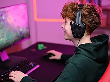 GXT 415 Zirox Lightweight Gaming Headset with 50mm Drivers Black 2 GXT 415 Zirox Lightweight Gaming Headset with 50mm Drivers Black - Image 2