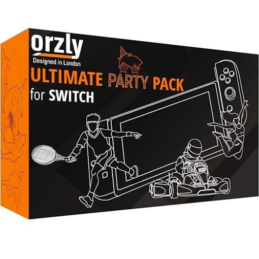 Orzly Sports Family Party Pack for Nintendo Switch Accessories Bundle - Image 2