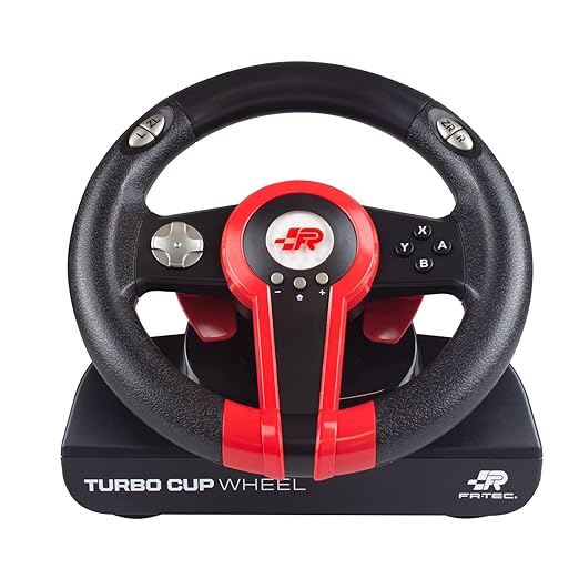 FRTEC Turbo Cup Racing Wheel and Pedals with Vibration Feedback FRTEC Turbo Cup Racing Wheel and Pedals with Vibration Feedback