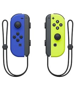 Nintendo Joy-Con Pair Blue Neon Yellow for Switch L-R Controllers 2 Nintendo Joy-Con Pair Blue Neon Yellow for Switch L-R Controllers 2
