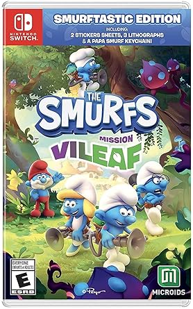 Smurfs Mission Vileaf Smurftastic Edition for Nintendo Switch Smurfs Mission Vileaf Smurftastic Edition for Nintendo Switch