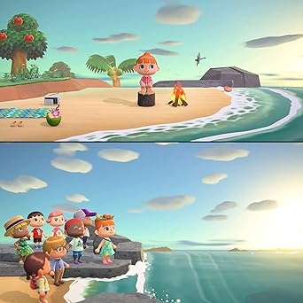 Animal Crossing New Horizons Switch Bundle with Thumb Grips and Holder 2 Animal Crossing New Horizons Switch Bundle with Thumb Grips and Holder - Image 2