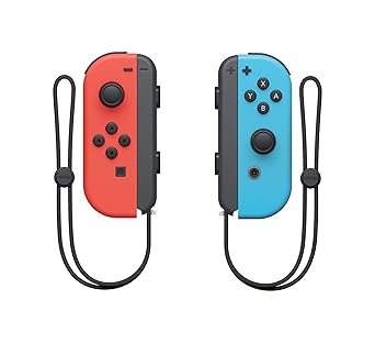 Nintendo Switch Joy-Con Controllers Neon Red and Blue Set 2 Nintendo Switch Joy-Con Controllers Neon Red and Blue Set - Image 2