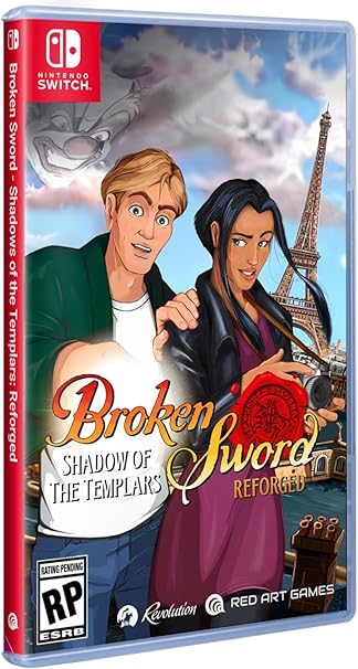 Broken Sword Shadow of the Templars Reforged Nintendo Switch Game 2 Broken Sword Shadow of the Templars Reforged Nintendo Switch Game - Image 2