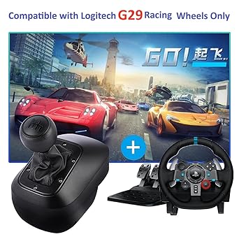 NBCP Gear Shifter for Logitech G29 Six-Speed H-Pattern Racing Shifter 2 NBCP Gear Shifter for Logitech G29 Six-Speed H-Pattern Racing Shifter - Image 2
