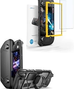 JSAUX PC0104 ModCase and 2-Pack Screen Protector for Steam Deck JSAUX PC0104 ModCase and 2-Pack Screen Protector for Steam Deck