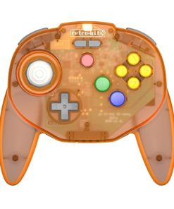 Retro Bit Tribute 64 Wireless Controller 2.4 GHz Gaming Accessory Retro Bit Tribute 64 Wireless Controller 2.4 GHz Gaming Accessory
