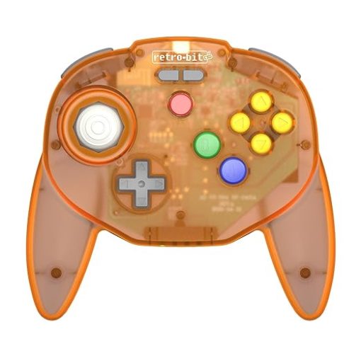 Retro Bit Tribute 64 Wireless Controller 2.4 GHz Gaming Accessory