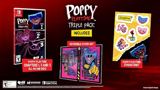 Poppy Playtime Triple Pack for Nintendo Switch Best Price Available 2 Poppy Playtime Triple Pack for Nintendo Switch Best Price Available - Image 2