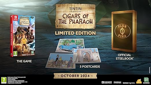 Tintin Reporter Cigars of The Pharaoh Limited Edition for Nintendo Switch 2 Tintin Reporter Cigars of The Pharaoh Limited Edition for Nintendo Switch - Image 2