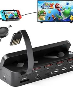 Alxum Nintendo Switch Game Card Reader HDMI Dock with Ethernet USB Hub Alxum Nintendo Switch Game Card Reader HDMI Dock with Ethernet USB Hub