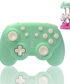 Mini Wireless Nintendo Switch Controller with 6-Axis Gyro Retro Green Mini Wireless Nintendo Switch Controller with 6-Axis Gyro Retro Green