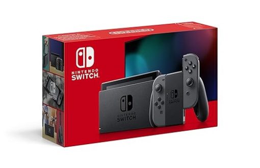 Nintendo Switch Console with Gray Joy-Con Controllers for Sale