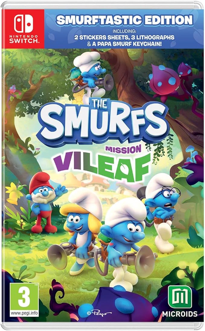 Smurfs Mission ViLeaf Smurftastic Edition for Nintendo Switch Smurfs Mission ViLeaf Smurftastic Edition for Nintendo Switch