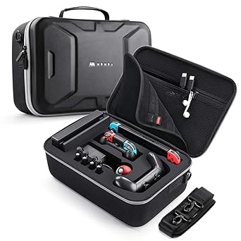 Mumba Deluxe Carrying Case for Nintendo Switch OLED Travel Storage Mumba Deluxe Carrying Case for Nintendo Switch OLED Travel Storage