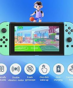 Haiovia Wireless Controller for Nintendo Switch with Dual Vibration 2 Haiovia Wireless Controller for Nintendo Switch with Dual Vibration 2