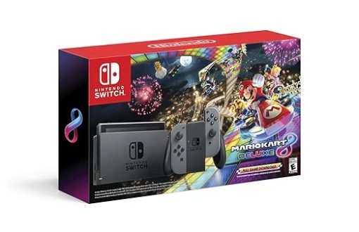 Nintendo Switch Gray Joy-Con Mario Kart 8 Deluxe Full Game Download - Image 2