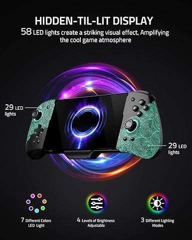 Hall Effect FUNLAB Switch Controller with LED Colors and Turbo Mapping 2 Hall Effect FUNLAB Switch Controller with LED Colors and Turbo Mapping - Image 2