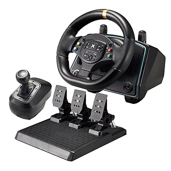 NBCP Xbox One Racing Wheel 900° Rotation with Hall Effect Pedals NBCP Xbox One Racing Wheel 900° Rotation with Hall Effect Pedals
