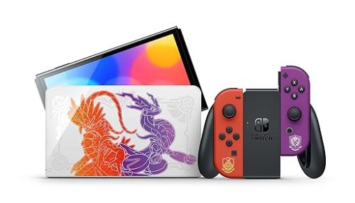 Nintendo Switch OLED Model Pokémon Scarlet and Violet Edition - Image 2
