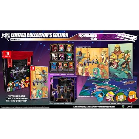 Limited Run Towerfall Collector’s Edition Nintendo Switch 89 2 Limited Run Towerfall Collector's Edition Nintendo Switch 89 - Image 2