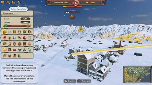 Kalypso Railway Empire Game for Nintendo Switch Console - Image 2