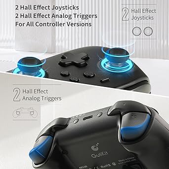 GuliKit KK3 Pro Wireless Controller for Switch OLED and PC 2 GuliKit KK3 Pro Wireless Controller for Switch OLED and PC - Image 2