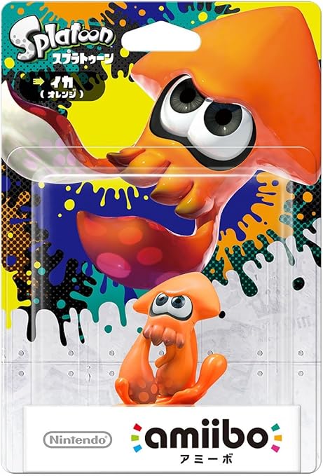 Amiibo Squid Figure in Orange Color for Collectors and Gamers 2 Amiibo Squid Figure in Orange Color for Collectors and Gamers - Image 2