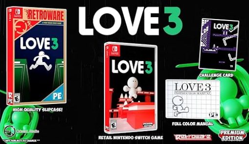 Premium Edition Games Love 3 for Nintendo Switch Console - Image 2