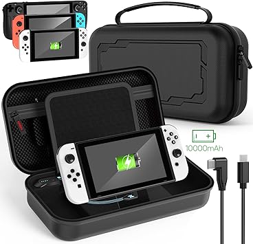 Fyoung Charging Battery Case and Dock for Nintendo Switch OLED 2 Fyoung Charging Battery Case and Dock for Nintendo Switch OLED - Image 2