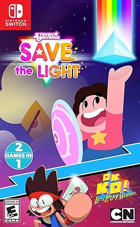 Steven Universe: Save The Light & OK K.O.! Let’s Play Heroes – Nintendo Switch Steven Universe: Save The Light & OK K.O.! Let's Play Heroes - Nintendo Switch
