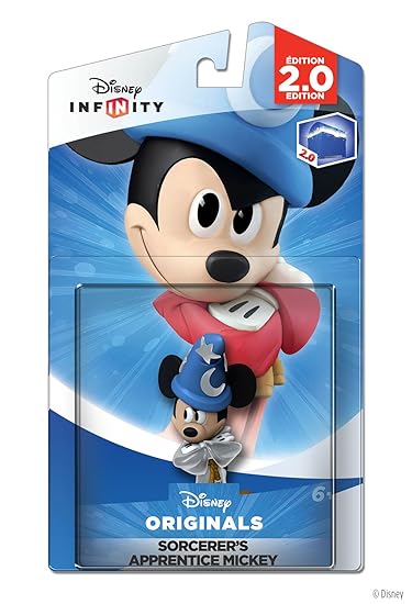 Disney Infinity: Disney Originals (2.0 Edition) Crystal Sorcerer’s Apprentice Mickey Figure – Not Machine Specific Disney Infinity: Disney Originals (2.0 Edition) Crystal Sorcerer's Apprentice Mickey Figure - Not Machine Specific