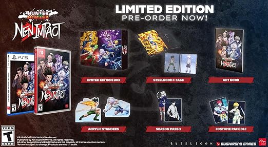 Hunter x Hunter Nen Impact Limited Edition for Nintendo Switch 2 Hunter x Hunter Nen Impact Limited Edition for Nintendo Switch - Image 2