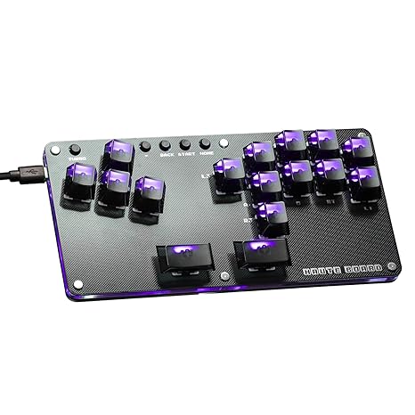 Haute42 Arcade Controller B16 with 16 Keys Custom RGB USB Type C Haute42 Arcade Controller B16 with 16 Keys Custom RGB USB Type C