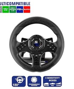 Superdrive SV450 Racing Steering Wheel with Pedals for Multiple Consoles 2 Superdrive SV450 Racing Steering Wheel with Pedals for Multiple Consoles 2