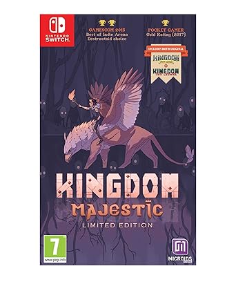 Kingdom Majestic for Nintendo Switch – Adventure Strategy Game Kingdom Majestic for Nintendo Switch - Adventure Strategy Game