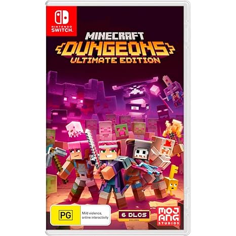 NINTENDO SWITCH Minecraft Dungeons (Ultimate Edition) – For Nintendo Switch NINTENDO SWITCH Minecraft Dungeons (Ultimate Edition) - For Nintendo Switch