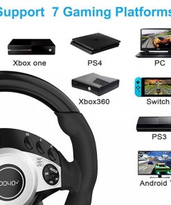 DOYO Gaming Steering Wheel PC Racing Wheel with Dual Motor Feedback 2 DOYO Gaming Steering Wheel PC Racing Wheel with Dual Motor Feedback 2