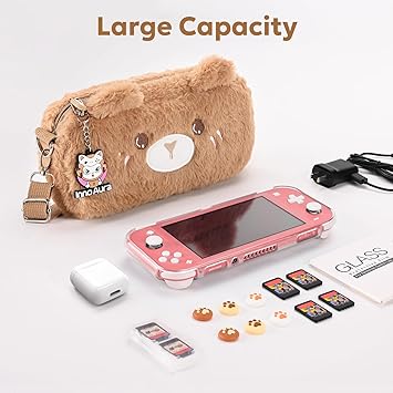 InnoAura 14 in 1 Switch Lite Accessories Bundle with Carrying Case 2 InnoAura 14 in 1 Switch Lite Accessories Bundle with Carrying Case - Image 2